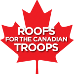 Roofs for the Canadian Troops Logo